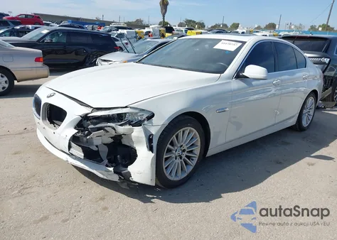 2012 BMW 535I из США, поврежденный, VIN WBAFR7C55CC811549